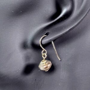 Tribal Style Sterling Silver Dangle Earrings Balinese